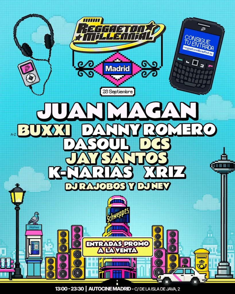 Juan Magán, Danny Romero, K-Narias Y Más Artistas Copan El Cartel Del Reggaeton Millenial Fest De Septiembre 1 Cartel De Artistas Confirmados Del Reggaeton Millenial