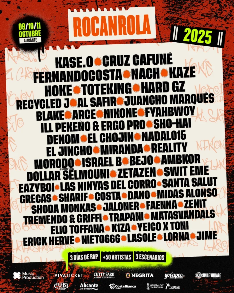 Cartel Rocanrola 2025