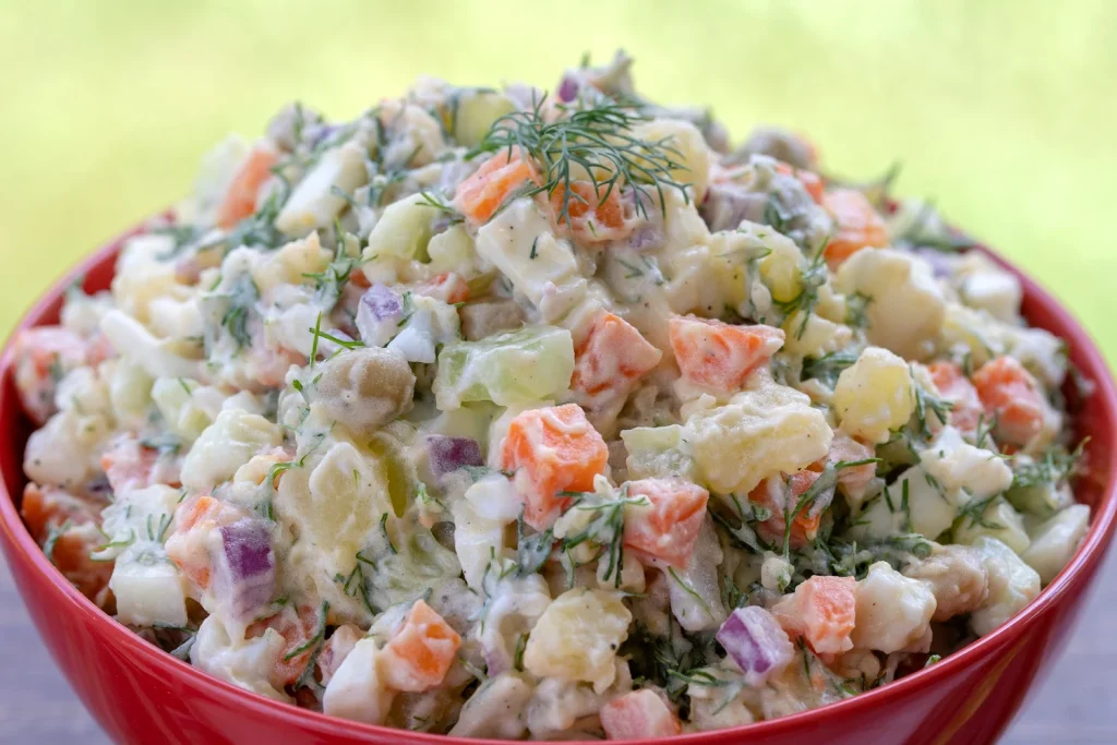 La Ensaladilla Rusa Perfecta No Lleva Esto: El Ingrediente Que Los Chefs De Verdad Han Eliminadodo Mal 2 Eliminar Un Ingrediente No Significa Dejar Un Vacío; Significa Abrir La Puerta A Otras Opciones Para Mejorar La Ensaladilla Rusa Con Criterio Y Técnica. Fuente: Freepik