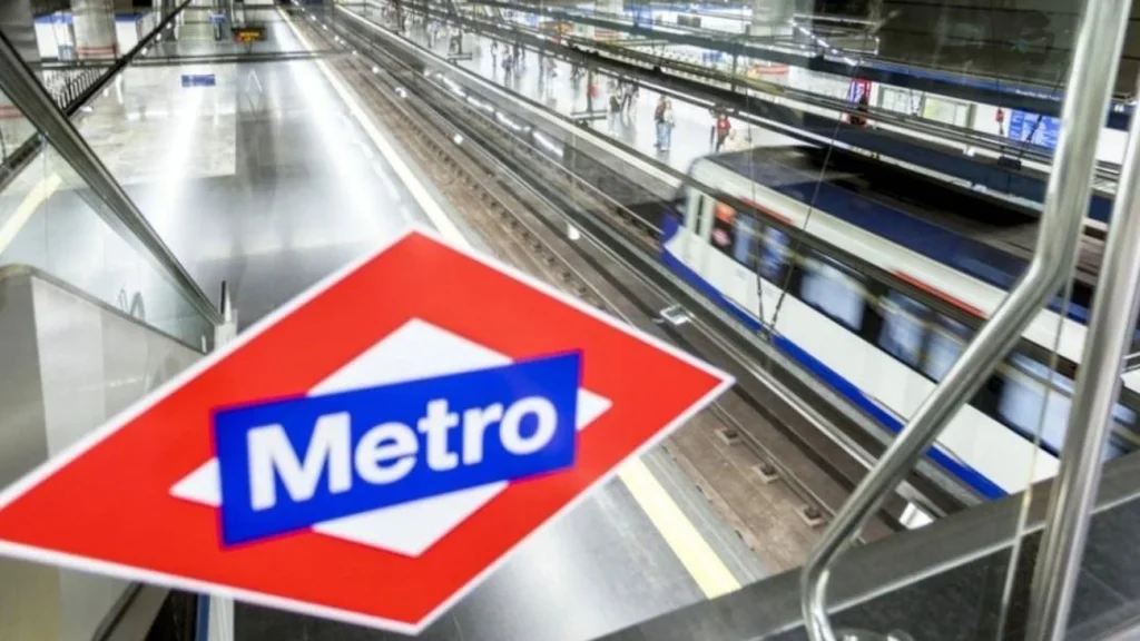 Una estación del Metro de Madrid